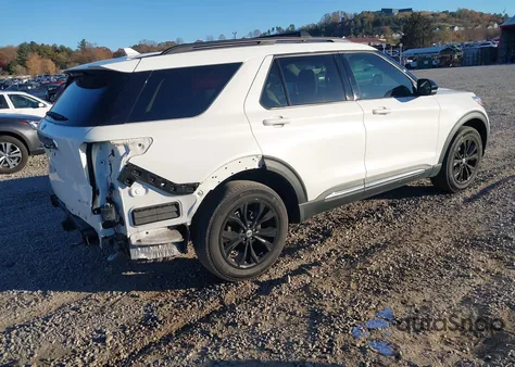 2022 Ford Explorer Xlt из США, поврежденный, VIN 1FMSK8DH1NGB94078
